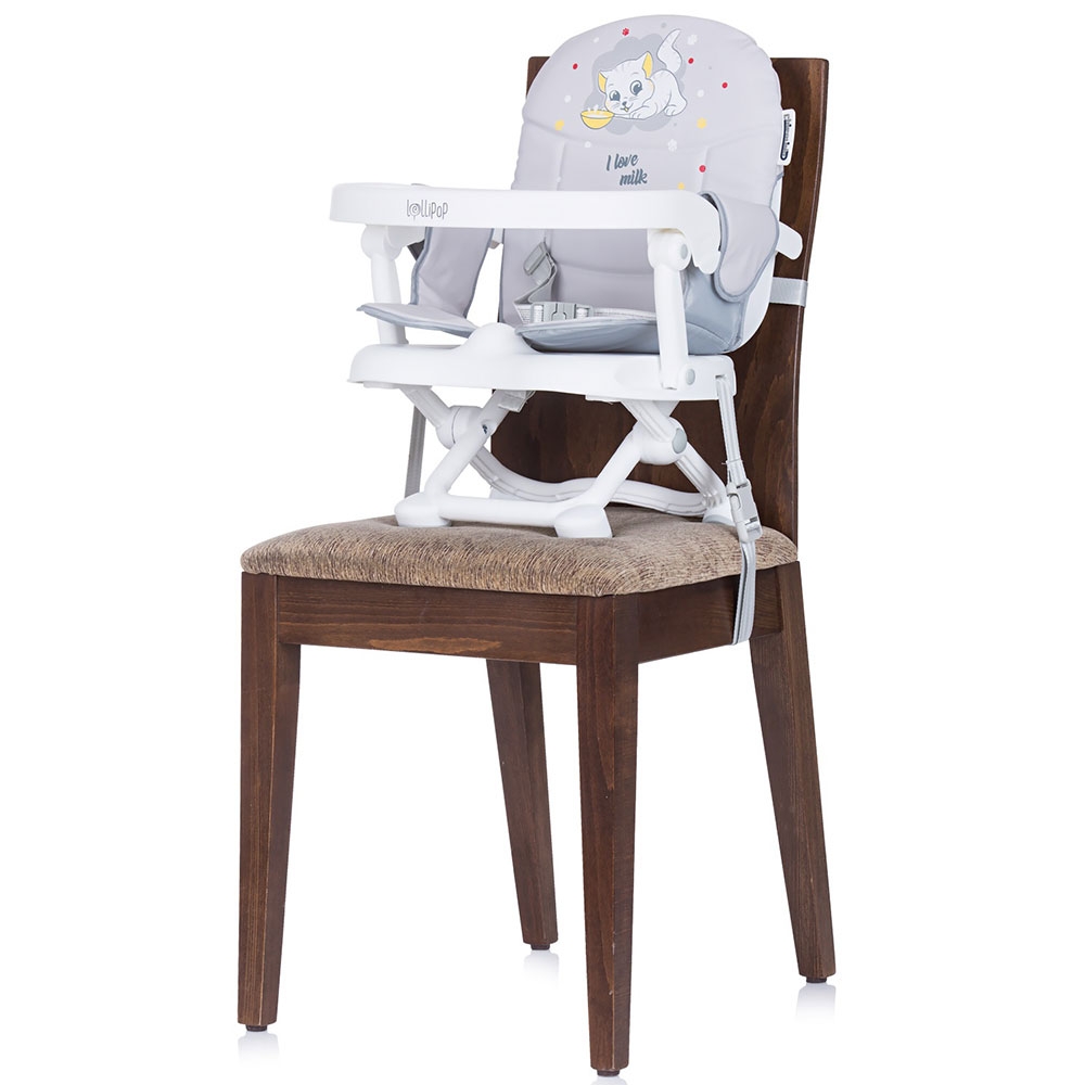Înăltător Scaun de Masă Chipolino Lollipop Platinum - imagine 4
