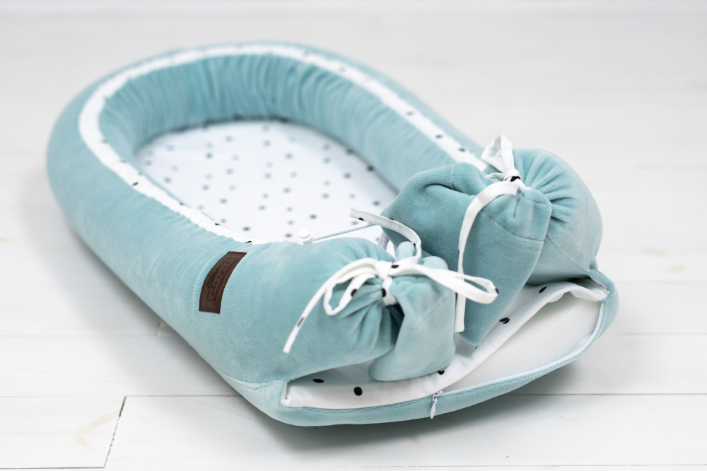 Cuib Royal Baby Velvet Nor Pufos - Somn Sigur