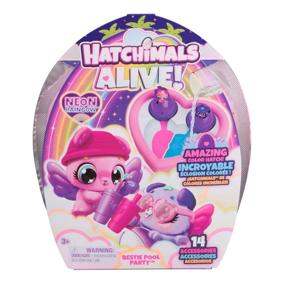 Set Hatchimals Petrecerea de la Piscina, 2 Figurine