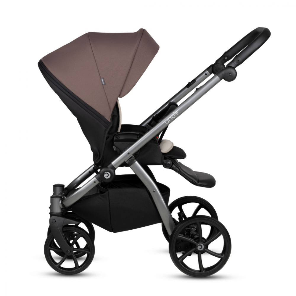 Carucior 2in1 Tutis Uno 5+ Cocoa - Reversibil - imagine 6