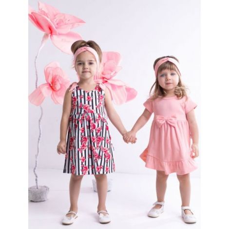 Rochie Bumbac Roz Nicol pentru Fete | Eleganță - imagine 2
