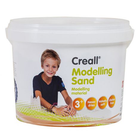 Nisip Modelaj Creall Natur 5kg - Fin și Terapeutic