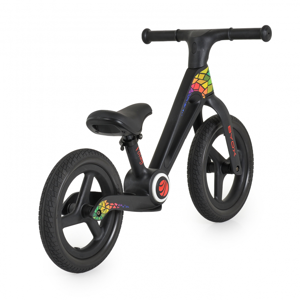 Byox Foldy Black - Bicicletă Echilibru Pliabilă - imagine 4