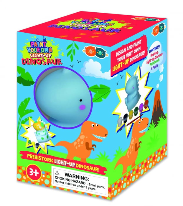 Set Dinozaur LED Buddy&barney | Jucarie Creativa
