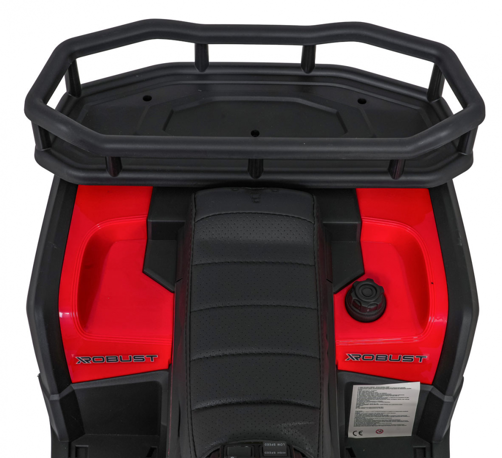 ATV Electric Ramiz Robust Red pentru Copii - imagine 3