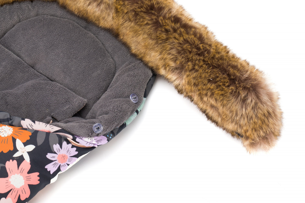 Sac iarnă Lhotse Fillikid cu design Flowers - imagine 4