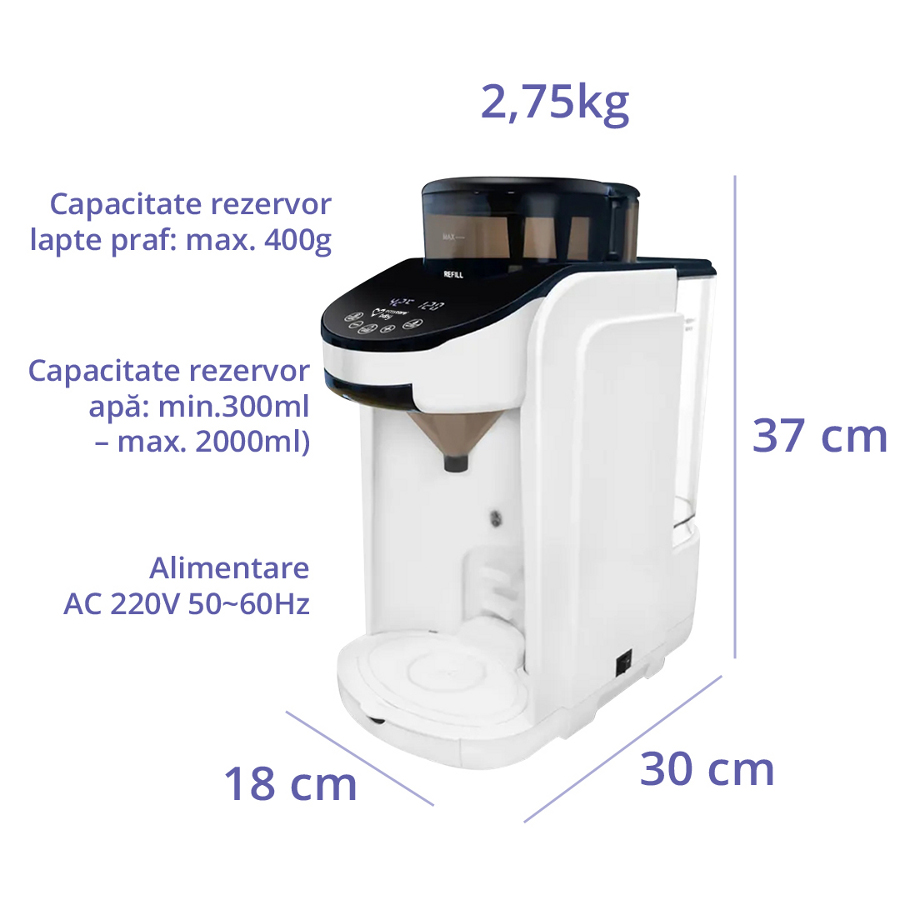 Espressor Lapte Easycare Baby | Preparare Rapidă - imagine 6