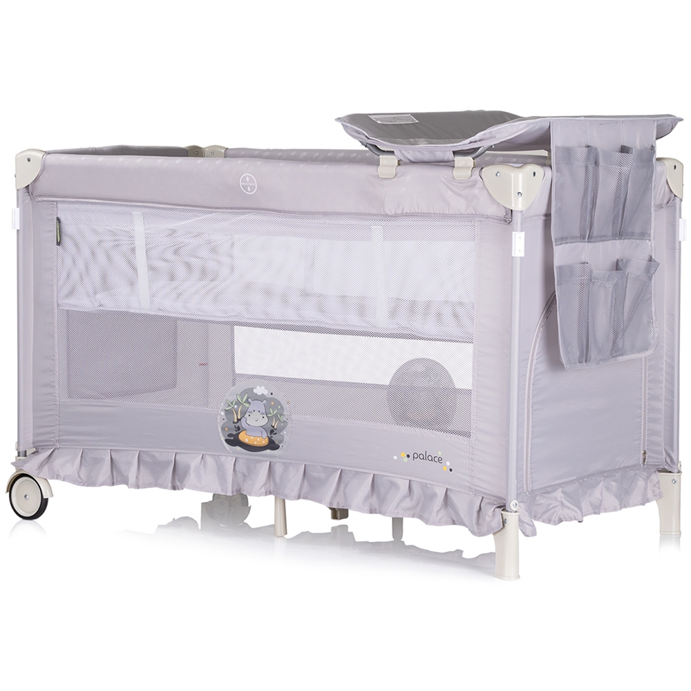 Chipolino Palace Hippo Pliabil, Patut copii gri - imagine 2