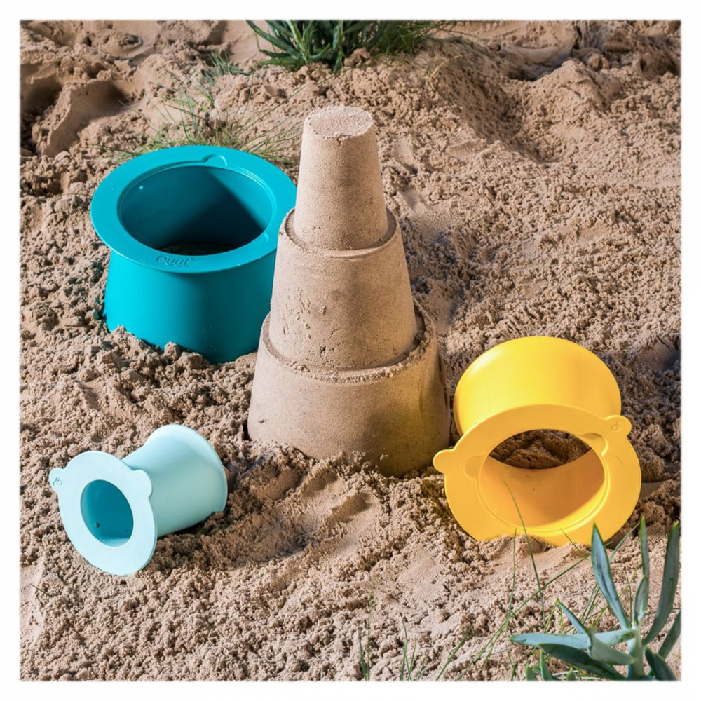 Set forme nisip Alto Quut Toys albastru - imagine 3