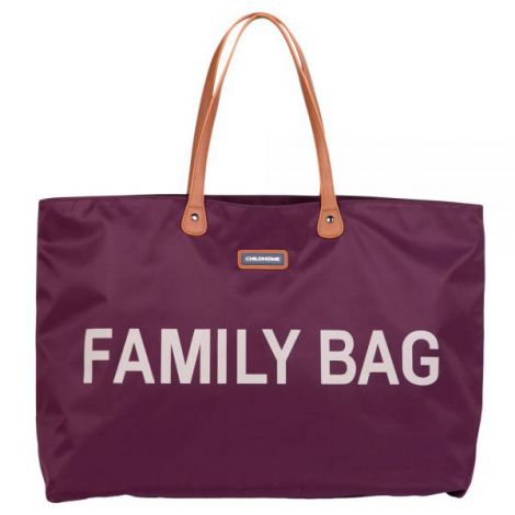 Geanta Childhome Family Bag Visiniu - Spațioasă și Practică