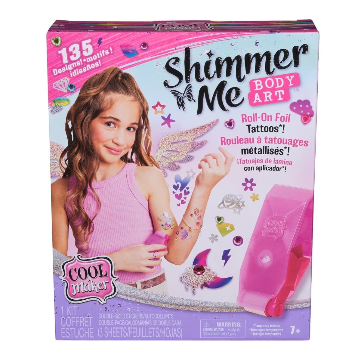 Cool Maker Shimmer Me Salon Tatuaje, 135 Modele