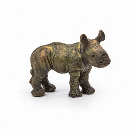 Papo Figurina Pui de Rinocer | Jucărie Realistă - imagine 3
