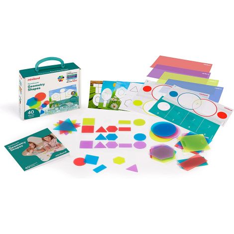 Joc Forme Geometrice Translucide Miniland - imagine 2
