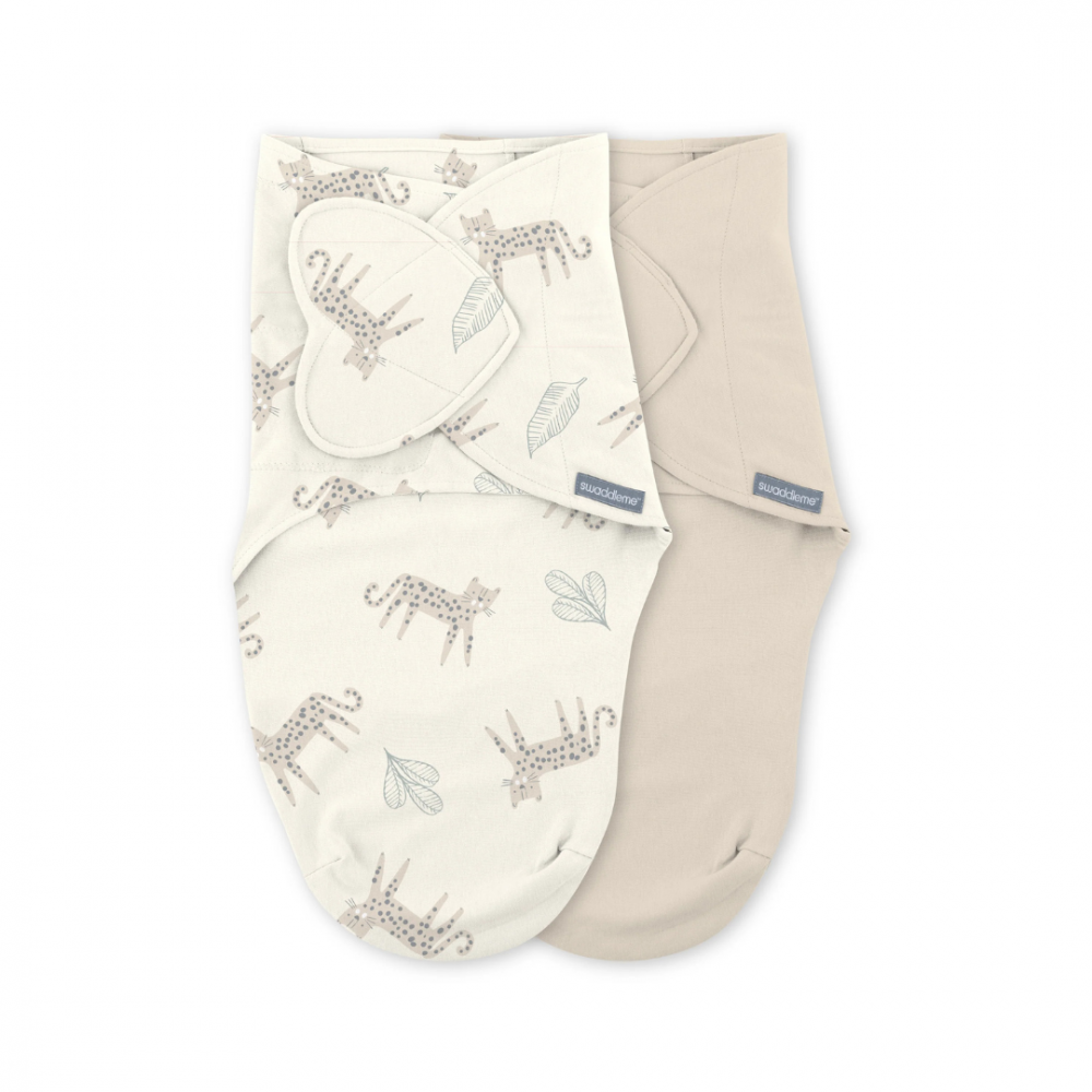 Set Swaddle Ingenuity 0-3 luni Monogram - Somn Linistit - imagine 5