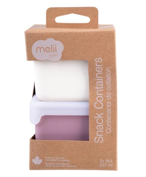 Set 2 Recipiente Silicon Melii Blush Berry, Practice - imagine 4