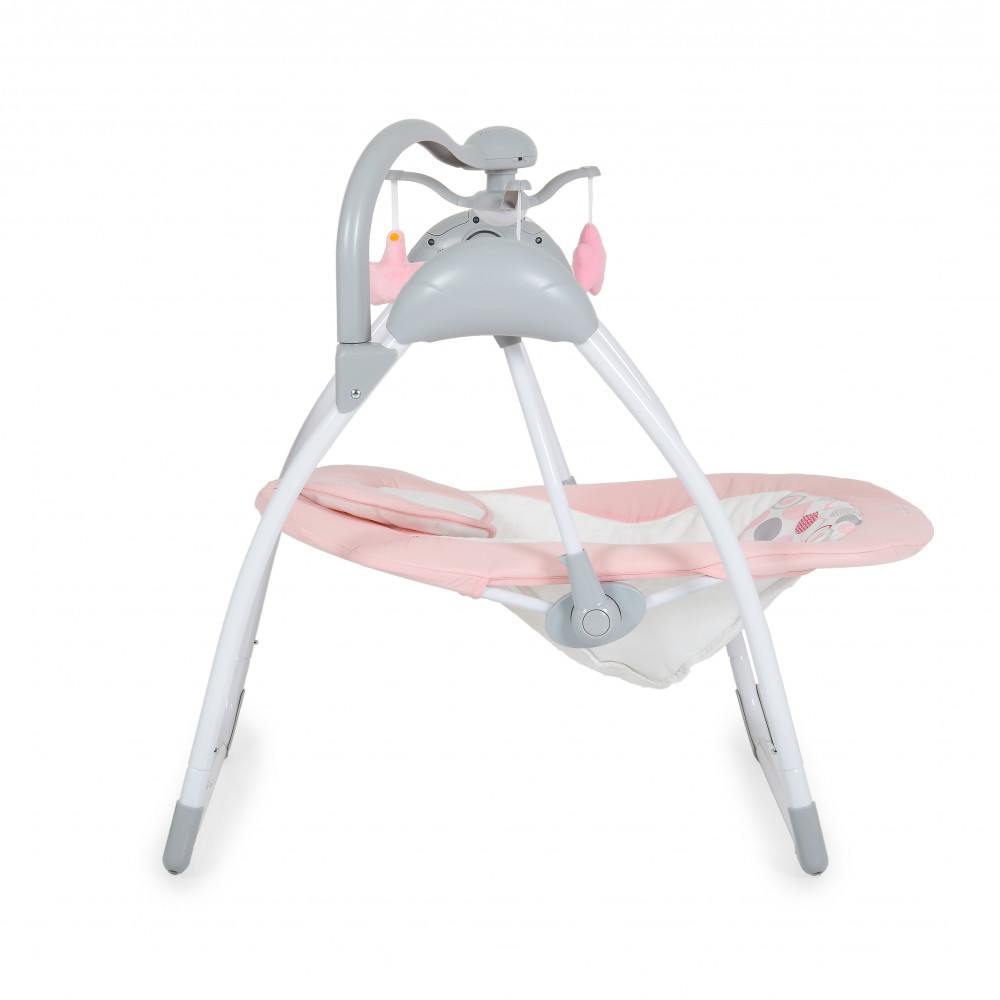 Leagan Electric Pliabil Cangaroo Jessica Pink cu Telecomanda
