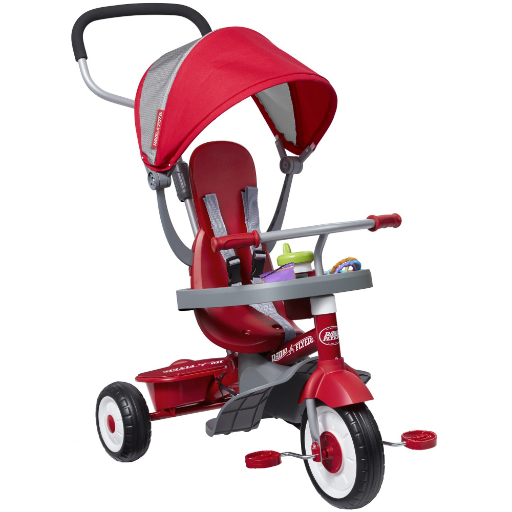 Tricicleta Radio Flyer 4in1, 9 luni-5 ani - imagine 5
