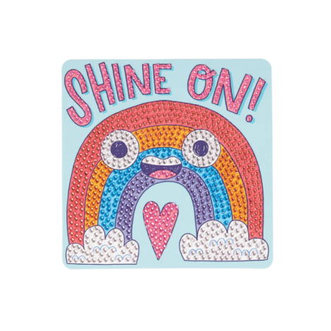 Ooly Mini Atelier DIY Diamante Rad Rainbow - imagine 3