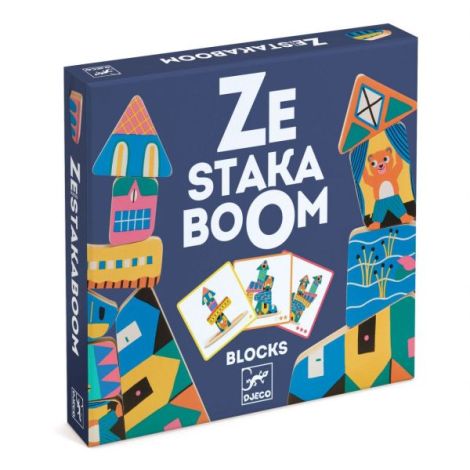 Djeco Stakaboom - Joc de Echilibru din Lemn