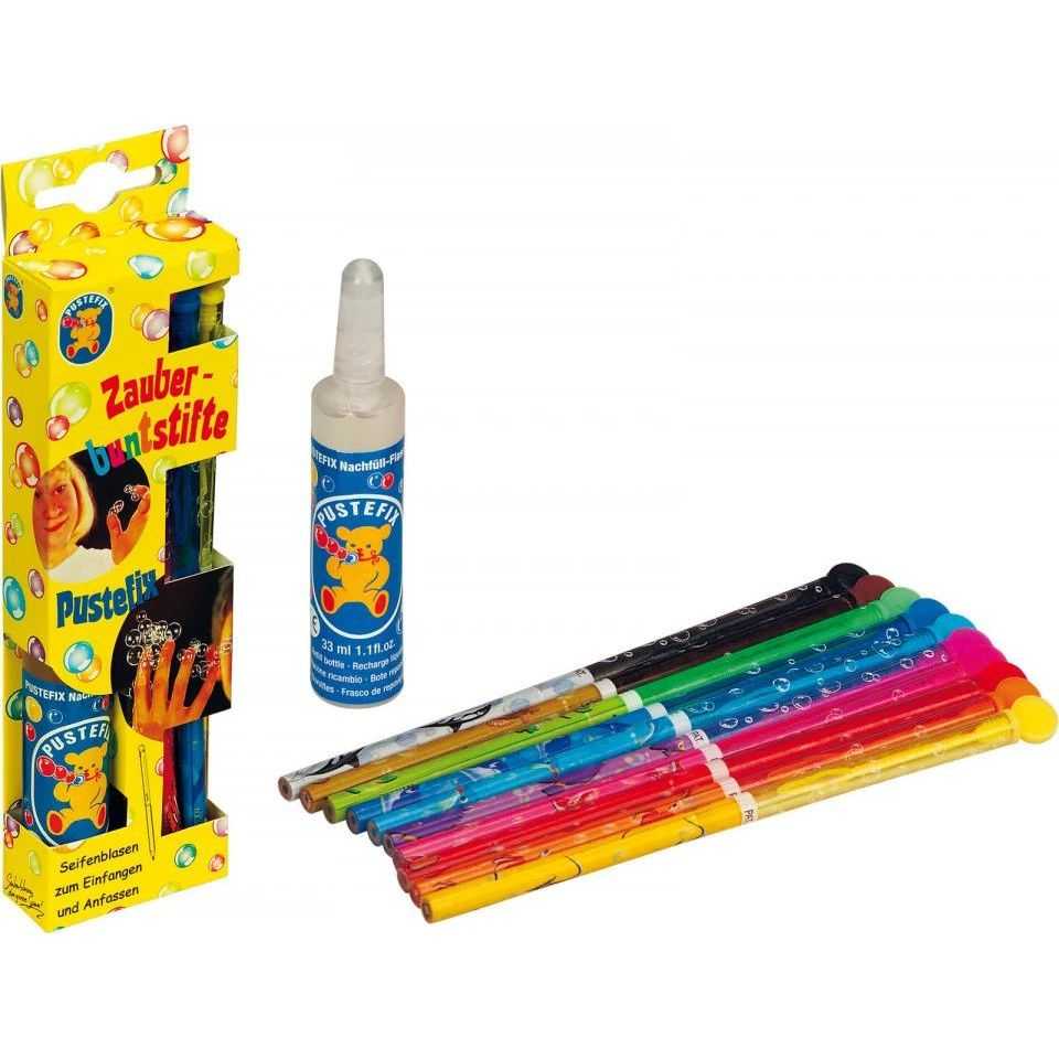 Set 10 Creioane Baloane Sapun Pustefix - imagine 2