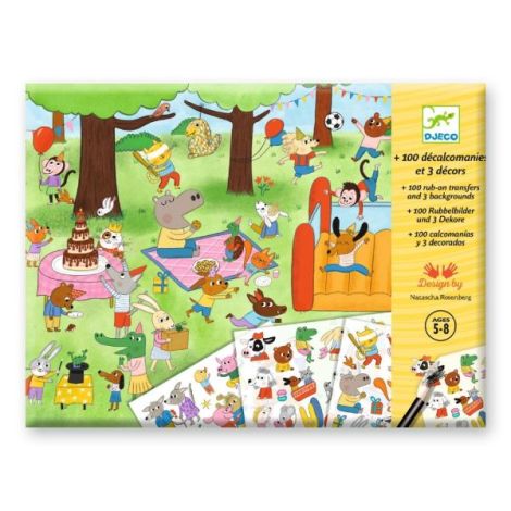 Joc Transferuri Petreceri Djeco | Creativitate 5-8 ani
