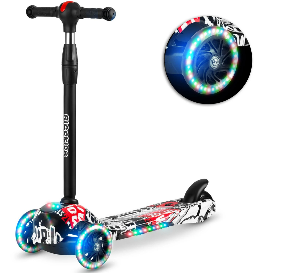 Trotineta Ricokids Piko cu Roti LED - imagine 8