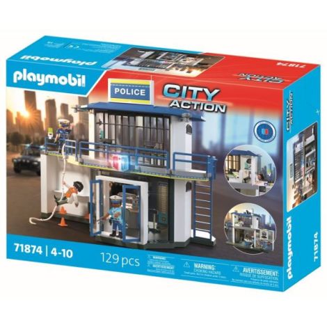 Playmobil Statie de Politie - Joc de Rol Creativ - imagine 3