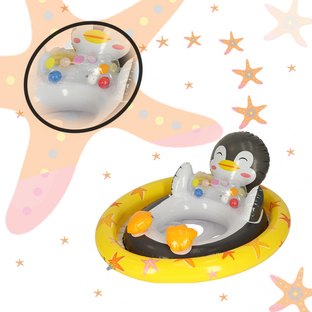 Colac Gonflabil Copii Pinguin Vesel Ikonka - imagine 7