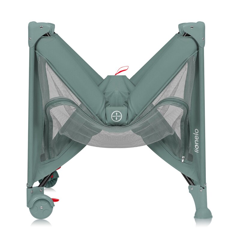 Patut Pliabil Lionelo Laura, 2-in-1 Crib si Tarc - imagine 4