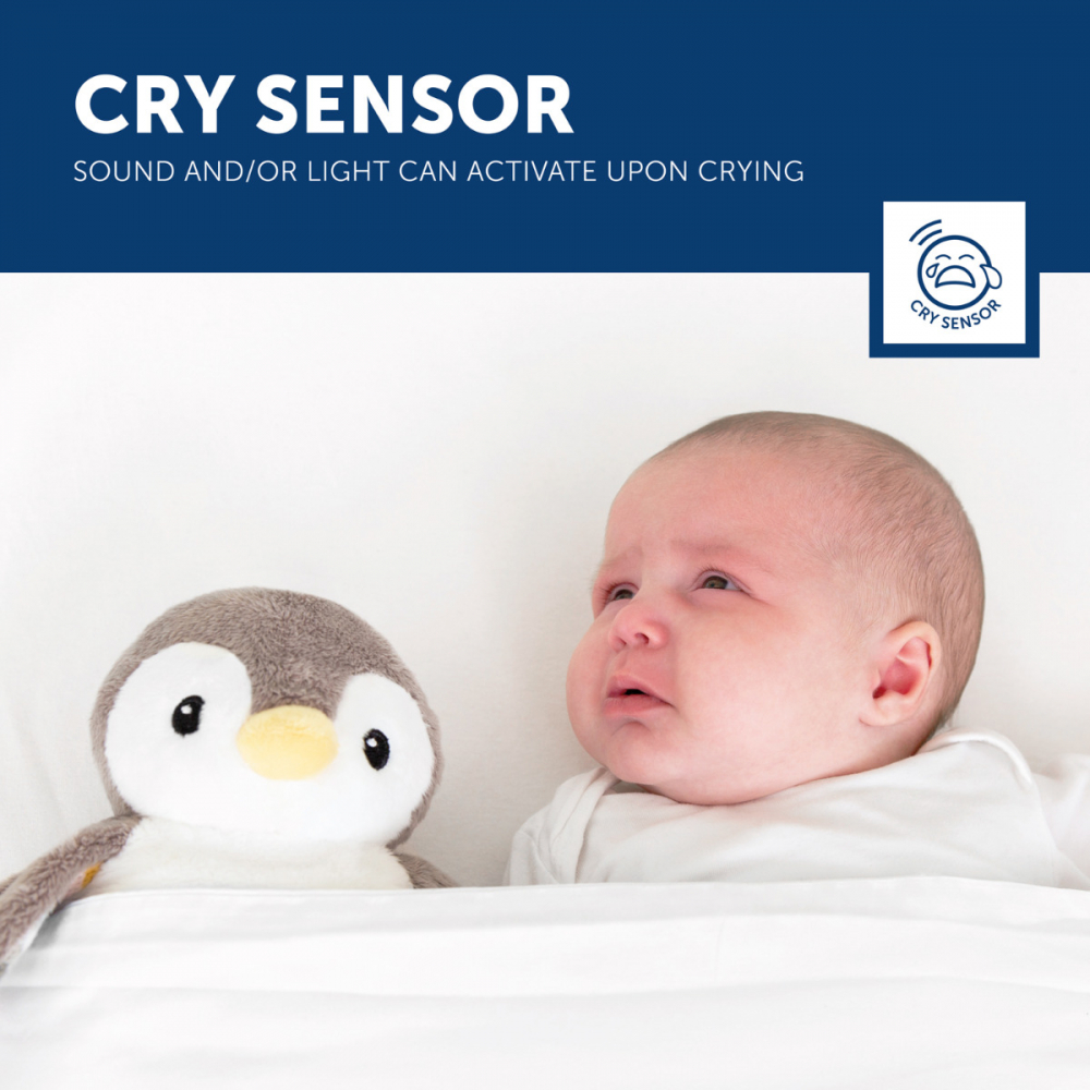 Plus Pinguin Phoebe Zazu | Mecanism Linistire Bebelusi - imagine 3