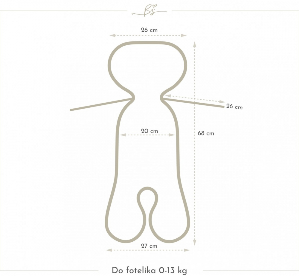 Insert Antitranspiranță 3D BabySteps (0-13 kg)