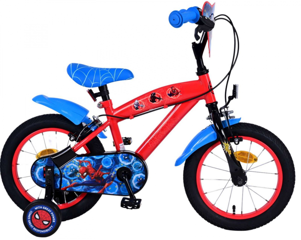 Bicicleta EL Spiderman 14" Eandl Cycles