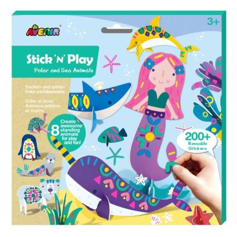 Stick N Play Animale - Joc 3D creativ Avenir