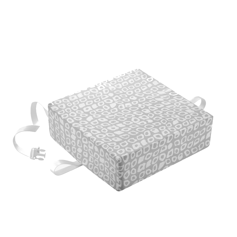 Pernuță Înălțător BabyJem Gri 32x32 cm - imagine 5
