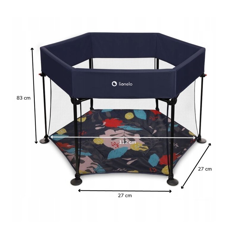 Tarc Joaca Lionelo Roel Blue Navy, Pliabil - imagine 8