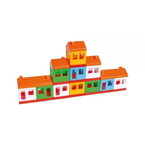 Set Constructie Pilsan Mini City 40 Piese - Creativitate - imagine 4