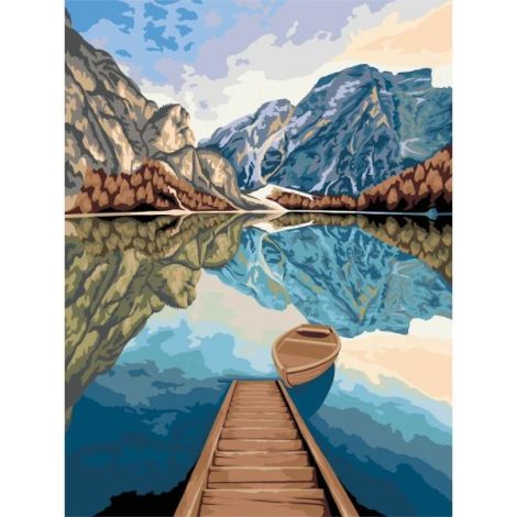 Pictură pe Numere Ravensburger Vedere la Lac