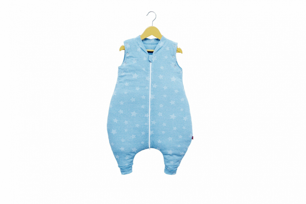 Sac de dormit Kidsdecor Stars Blue, 2 TOG - imagine 4