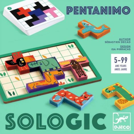 Pentanimo Djeco - Joc Logica Lemn 5-99 ani