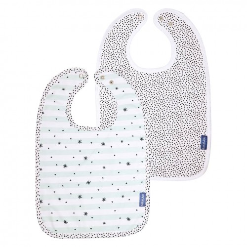 Set 2 bavete reglabile Bebe Jou Hello Little One