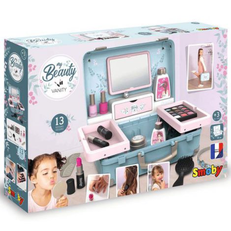 Smoby My Beauty Vanity - Salon Cosmetic Portabil - imagine 6