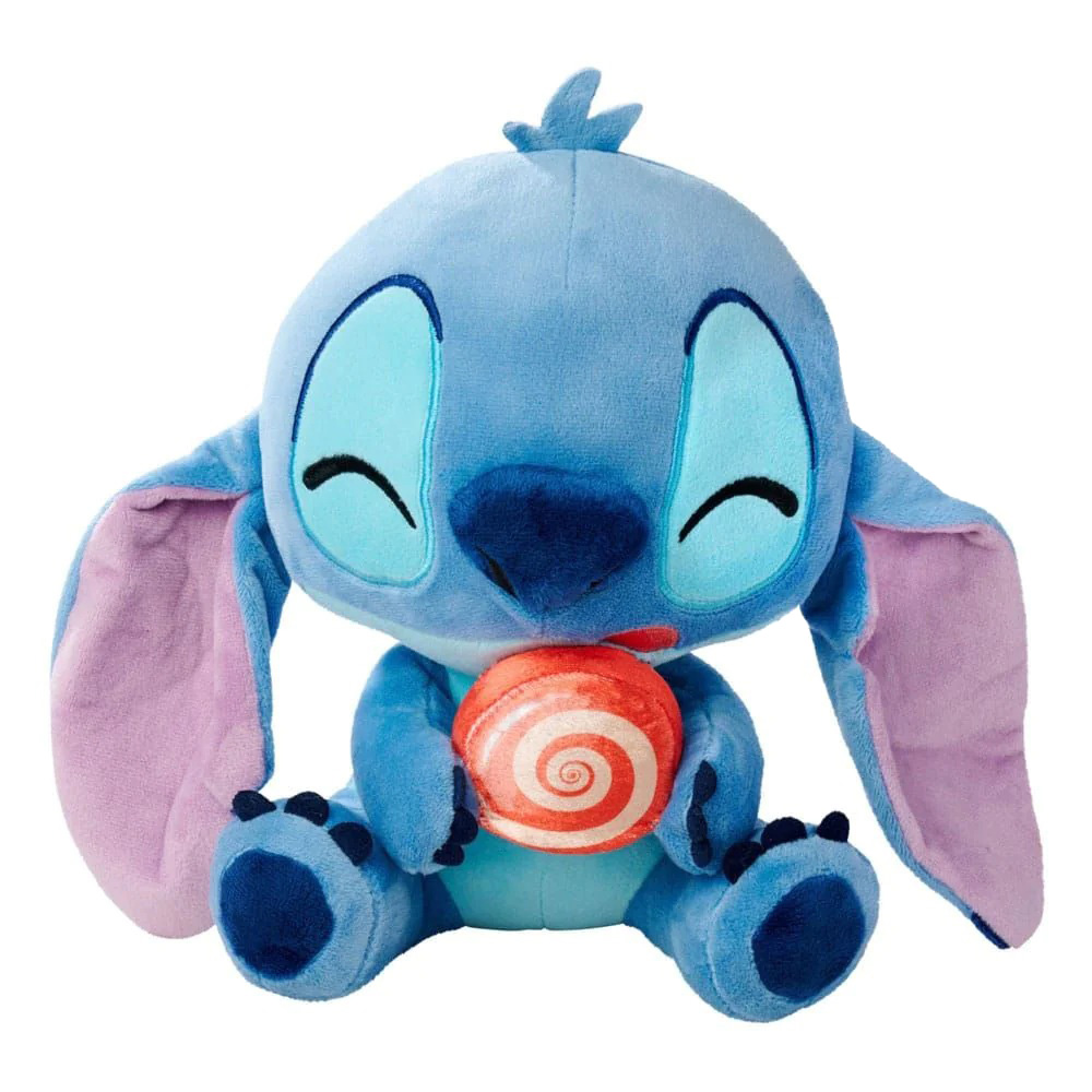 Jucărie Plus Disney Stitch cu Lollipop, 25 cm