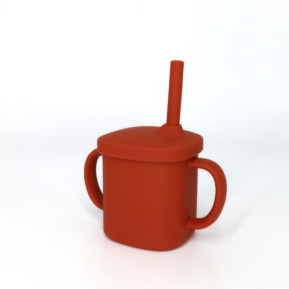 Cana cu Pai Coccorito Red, 180ml, Etansă