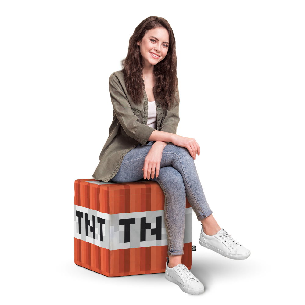Taburet Updeco Minecraft TNT | Confort & Design