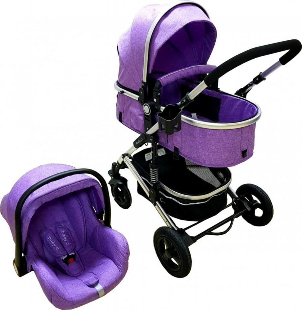 Baby Care Carucior 3 in 1 Mov Premium - imagine 3