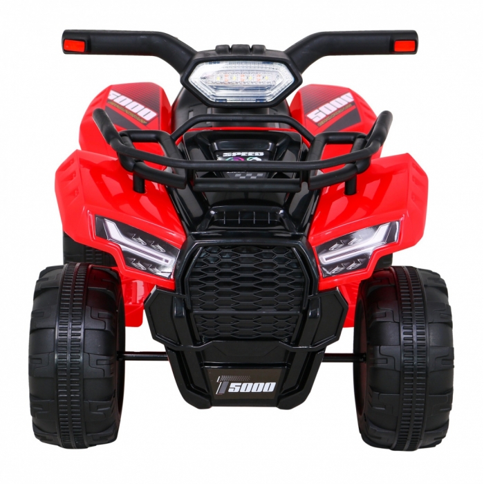 ATV Electric Ramiz Storm Rosu pentru Copii - imagine 3