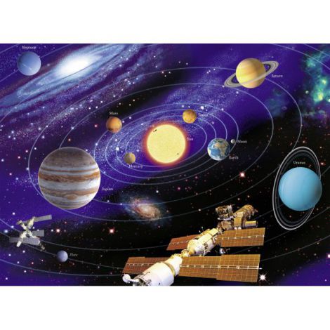 Puzzle Sistemul Solar 200 piese Ravensburger - imagine 2