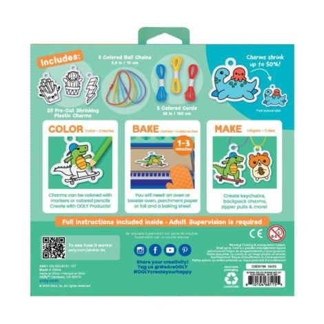 Set DIY Shrink-Its! Ooly - Brelocuri Creative - imagine 8
