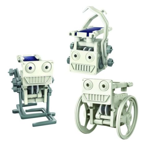 Kit Robot Solar 3-in-1 4M - Stiinta Verde - imagine 3