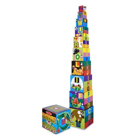 Jucarie Educativa Piramida Alfabet Melissa Doug - imagine 2